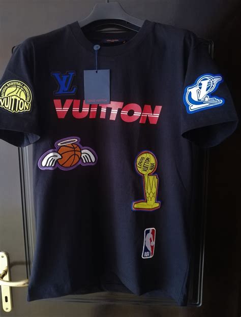 lv shirt nba|louis vuitton nba t shirt.